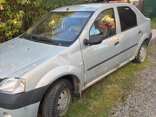 2007 Renault Logan I, серый, 110000 рублей, вид 4