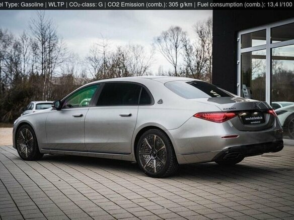 2025 Mercedes-Benz Maybach S-Класс 680 II (Z223), серебристый, 41100000 рублей - вид 1