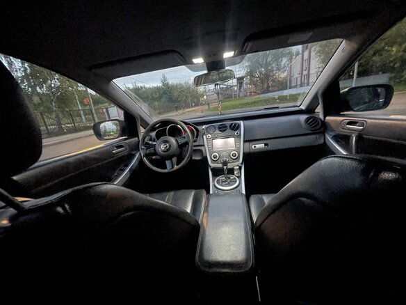 2008 Mazda CX-7 I, чёрный, 600000 рублей - вид 7