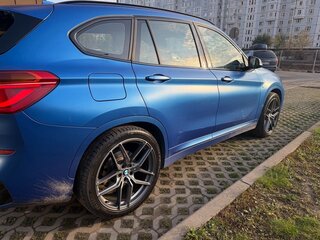 2019 BMW X1 20i xDrive II (F48), синий, 2700000 рублей, вид 4
