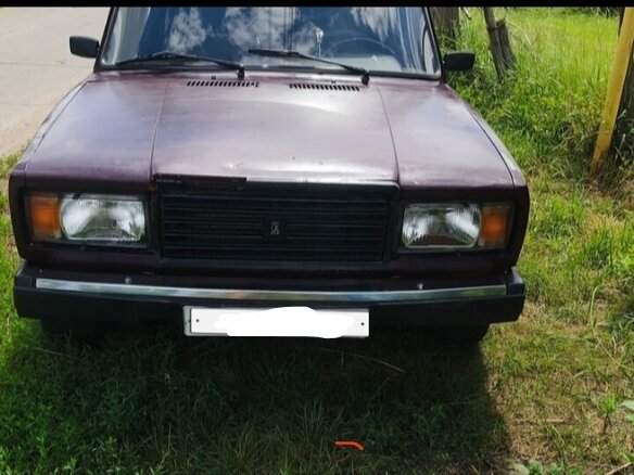 2006 Lada (ВАЗ) 2107, пурпурный, 90000 рублей - вид 18