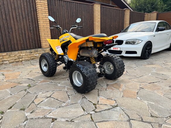 2008 BRP Can-Am DS 250, жёлтый, 329990 рублей - вид 4
