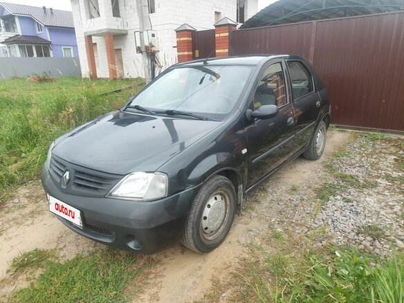 2009 Renault Logan I, серый, 324000 рублей