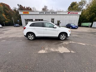 2014 Mitsubishi ASX I Рестайлинг, белый, 800000 рублей, вид 4