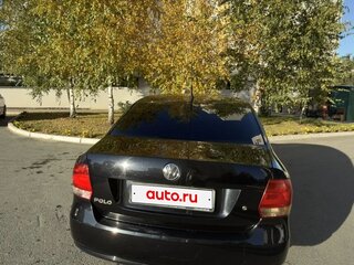 2012 Volkswagen Polo V, чёрный, 955000 рублей, вид 4