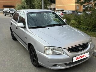 2004 Hyundai Accent ТагАЗ II, серебристый, 295000 рублей, вид 2