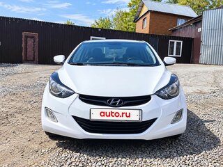 2012 Hyundai Elantra V (MD), белый, 700000 рублей, вид 3