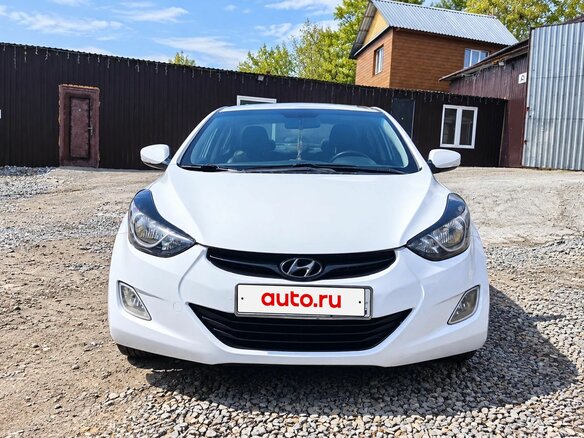 2012 Hyundai Elantra V (MD), белый, 700000 рублей - вид 2