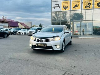 2014 Toyota Corolla XI (E160, E170, E180), серебристый, 1549000 рублей, вид 2