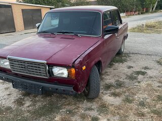 2003 Lada (ВАЗ) 2107, красный, 120000 рублей, вид 1