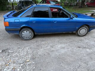 1987 Audi 80 IV (B3), голубой, 100000 рублей, вид 4