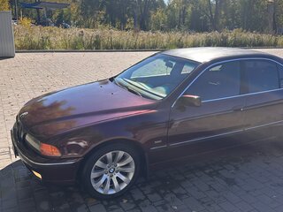 1995 BMW 5 серии 523i IV (E39), красный, 560000 рублей, вид 4