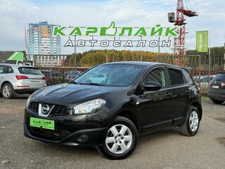 2013 Nissan Qashqai I Рестайлинг, чёрный, 1149000 рублей, вид 2