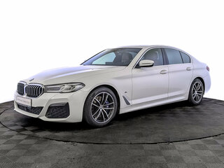 2021 BMW 5 серии 520i VII (G30/G31/G38) Рестайлинг, белый, 4600000 рублей, вид 1