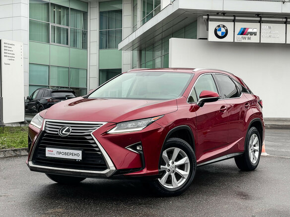 2017 Lexus RX 200t IV, красный, 3697000 рублей