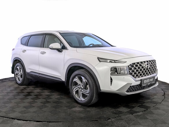 2022 Hyundai Santa Fe IV Рестайлинг, белый, 3625000 рублей - вид 2