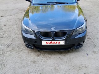 2007 BMW 5 серии 520d V (E60/E61) Рестайлинг, чёрный, 760000 рублей, вид 1