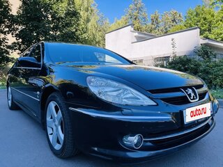 2006 Peugeot 607 I Рестайлинг, чёрный, 850000 рублей, вид 3