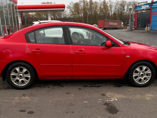 2007 Mazda 3 I (BK) Рестайлинг, красный, 530000 рублей, вид 4