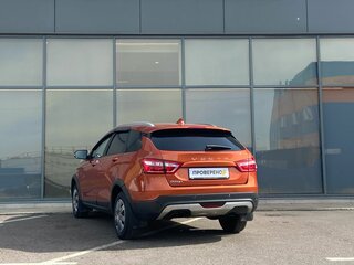 2018 Lada (ВАЗ) Vesta SW Cross I, оранжевый, 596000 рублей, вид 5