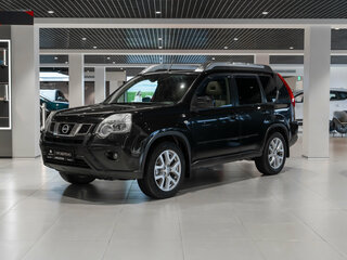 2012 Nissan X-Trail II Рестайлинг, чёрный, 1245000 рублей, вид 1