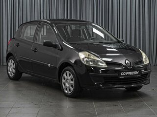 2007 Renault Clio III, чёрный, 575000 рублей, вид 1
