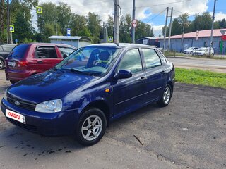 2009 Lada (ВАЗ) Kalina I, синий, 160000 рублей, вид 1