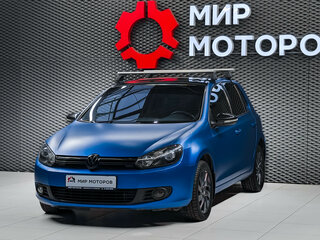 2009 Volkswagen Golf VI, чёрный, 650000 рублей, вид 1