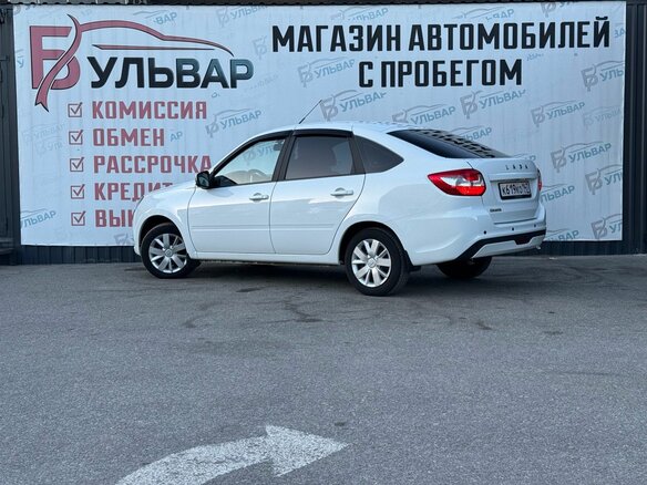 2023 Lada (ВАЗ) Granta Drive Active I Рестайлинг, белый, 820000 рублей - вид 3