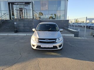 2016 Lada (ВАЗ) Granta I, серебристый, 340000 рублей, вид 2