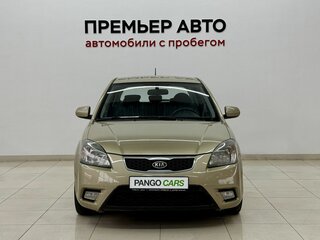 2010 Kia Rio II Рестайлинг, бежевый, 390000 рублей, вид 2