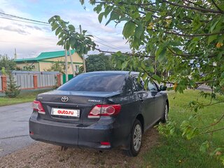 2013 Toyota Corolla X (E140, E150) Рестайлинг, чёрный, 1280000 рублей, вид 4