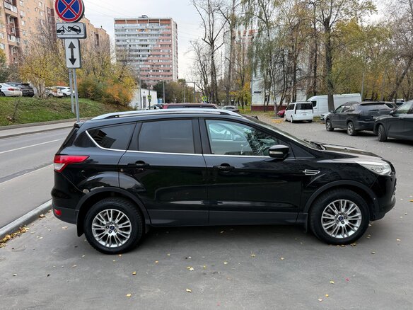 2014 Ford Kuga II, чёрный - вид 3