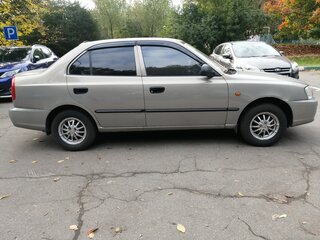 2007 Hyundai Accent ТагАЗ II, бежевый, 620000 рублей, вид 5