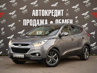 2014 Hyundai ix35 I Рестайлинг, серый, 1375000 рублей, вид 3