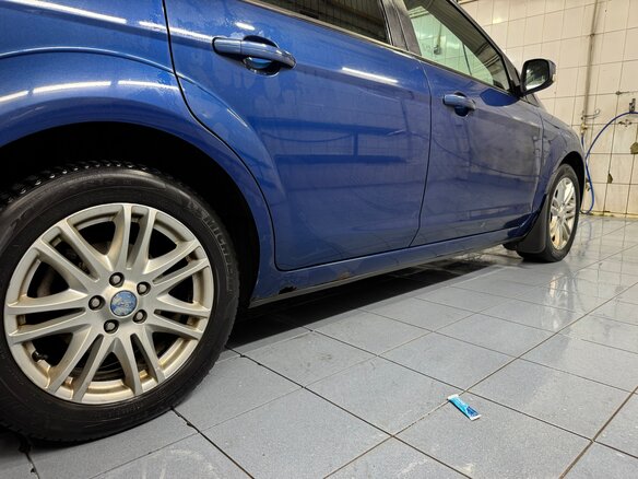 2008 Ford Focus II Рестайлинг, синий, 570000 рублей - вид 13