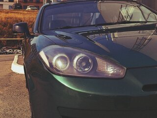 2008 Hyundai Coupe II (GK) Рестайлинг, зелёный, 930000 рублей, вид 2