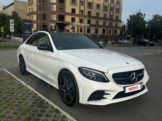 2018 Mercedes-Benz C-Класс 200 IV (W205) Рестайлинг, белый, 3350000 рублей, вид 4
