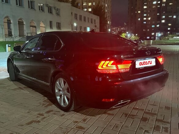 2012 Lexus LS Long 460 L IV Рестайлинг 2, чёрный, 2600000 рублей - вид 6