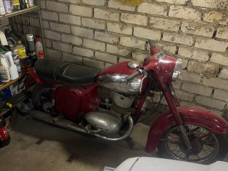 1965 Jawa 350/360, красный, 90000 рублей, вид 1