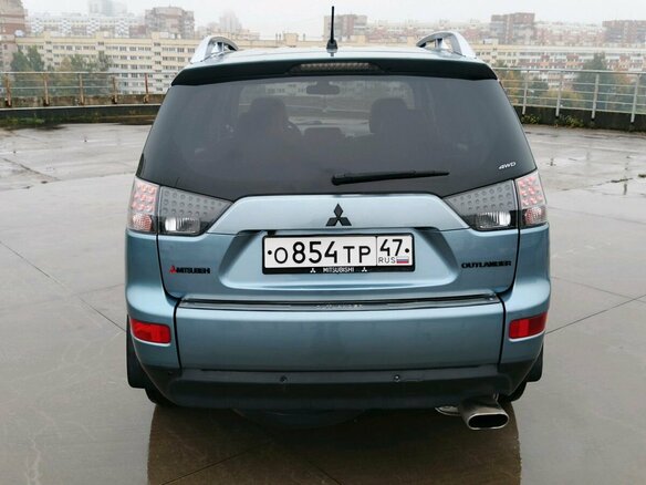 2008 Mitsubishi Outlander II, зелёный, 779000 рублей - вид 7
