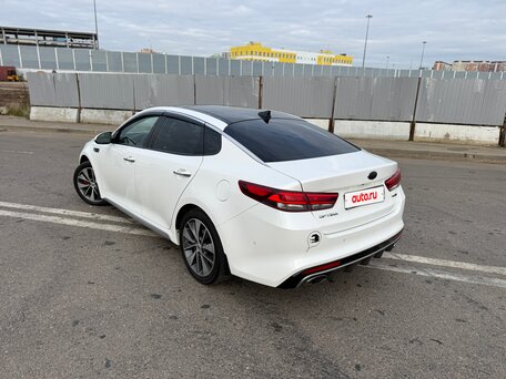 2016 Kia Optima IV, белый, 1840000 рублей, вид 2
