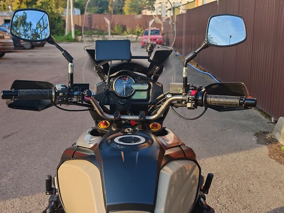 2014 Suzuki V-Strom 1000, бежевый, 650000 рублей - вид 6