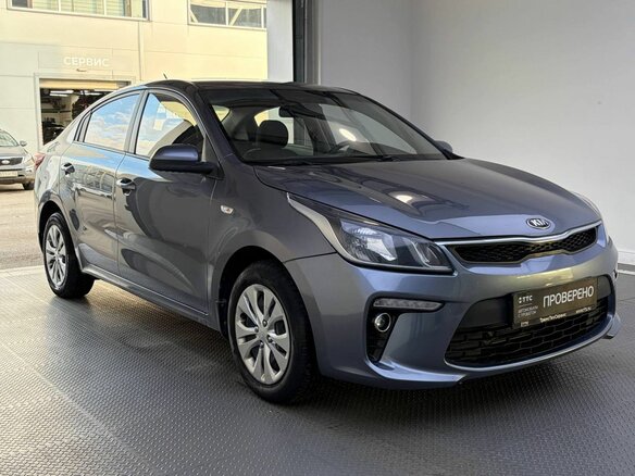 2018 Kia Rio IV, серый, 1470000 рублей - вид 2