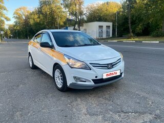 2016 Hyundai Solaris I Рестайлинг, белый, 430000 рублей, вид 2
