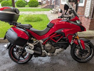 2016 Ducati Multistrada 1200, красный, 1200000 рублей, вид 2