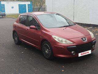 2007 Peugeot 307 I Рестайлинг, красный, 320000 рублей, вид 3