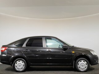 2016 Lada (ВАЗ) Granta I, чёрный, 390000 рублей, вид 4