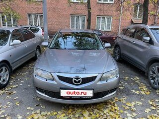 2007 Mazda 6 I (GG) Рестайлинг, серебристый, 350000 рублей, вид 1