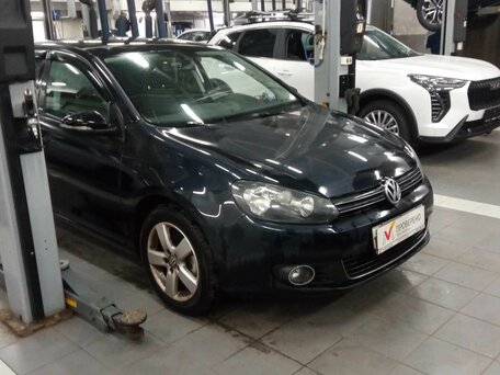 2011 Volkswagen Golf VI, синий, 774000 рублей, вид 2